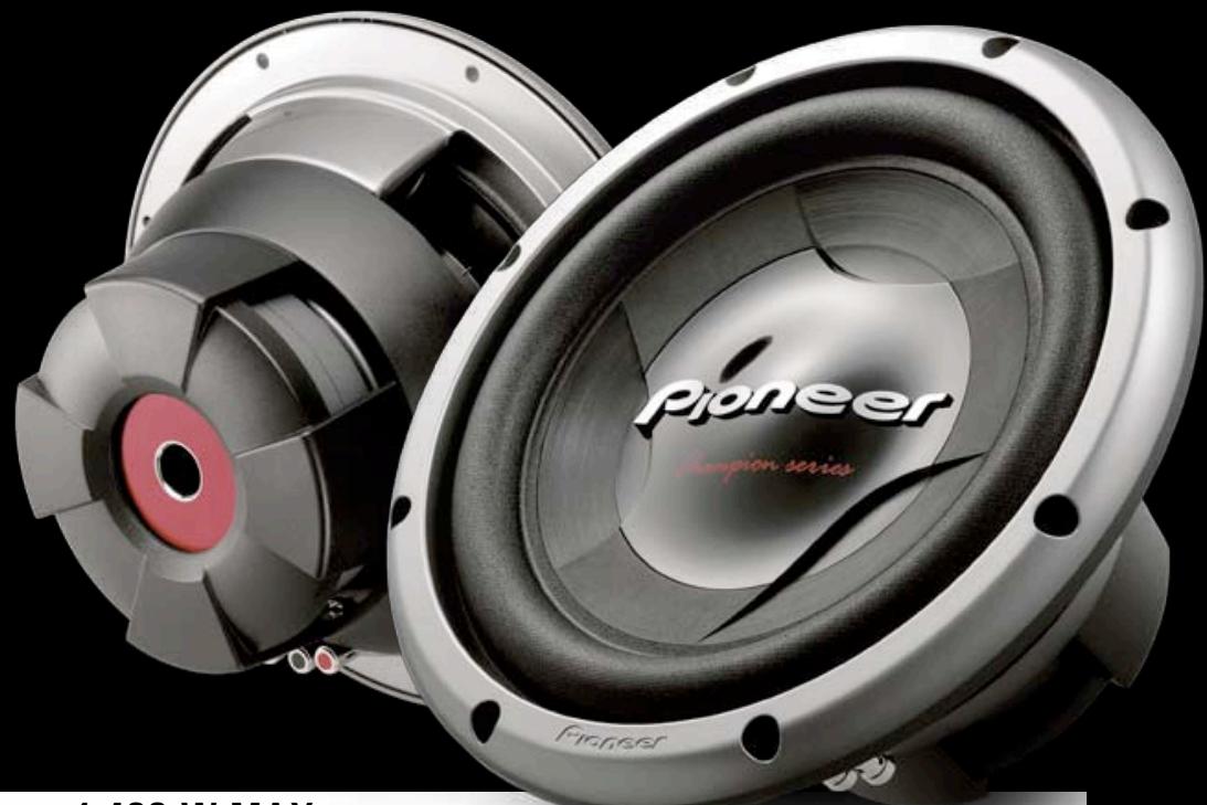 PIONEER TS-A2503I - SUBWOOFER « CHAMPION SERIES » - 2
