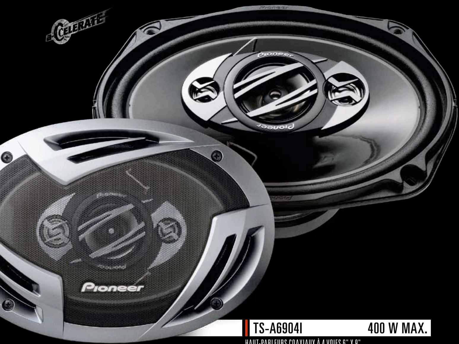 PIONEER TS-A2503I - HAUT-PARLEURS a-Celerate - 1