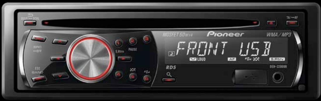 PIONEER TS-A2503I - PRISE USB EN FAÇADE - 1