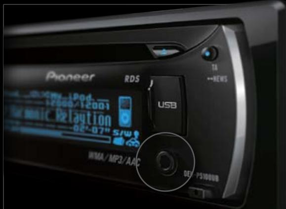 PIONEER TS-C171PRS - Entrée auxiliaire en façade - 1