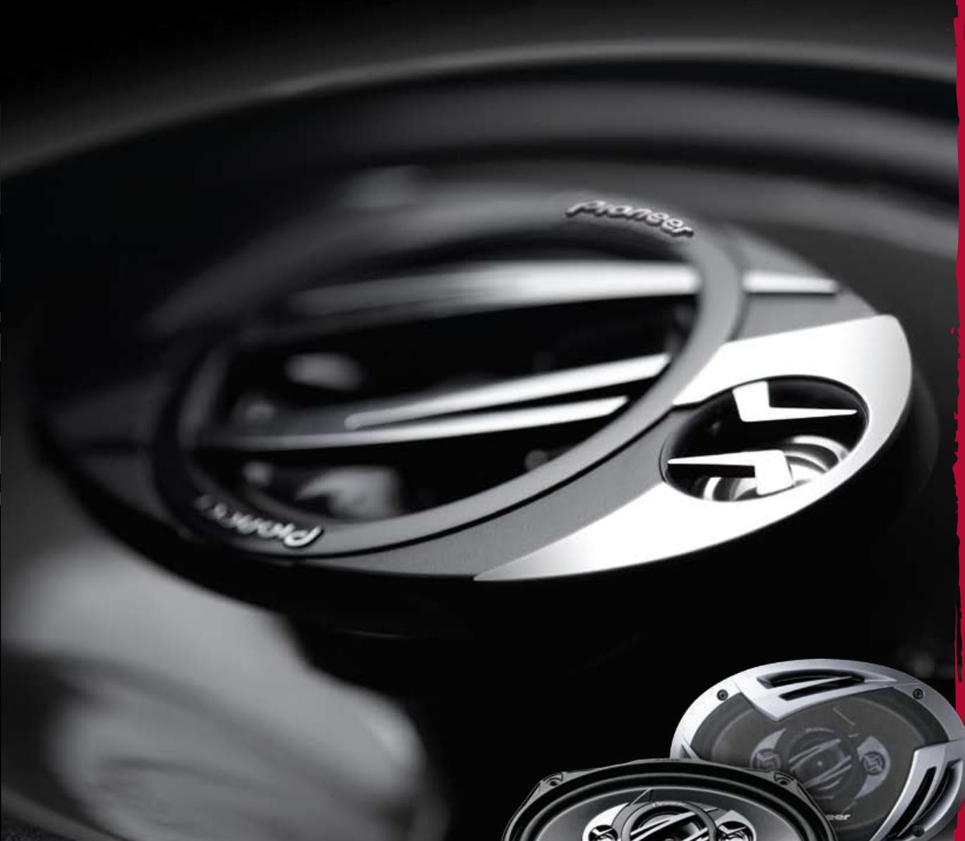 PIONEER TS-C171PRS - Haut-parleurs coaxiaux 6" x 9 - 1