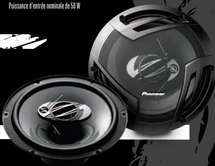 PIONEER TS-C171PRS - Haut-parleurs coaxiaux 6" x 9 - 4