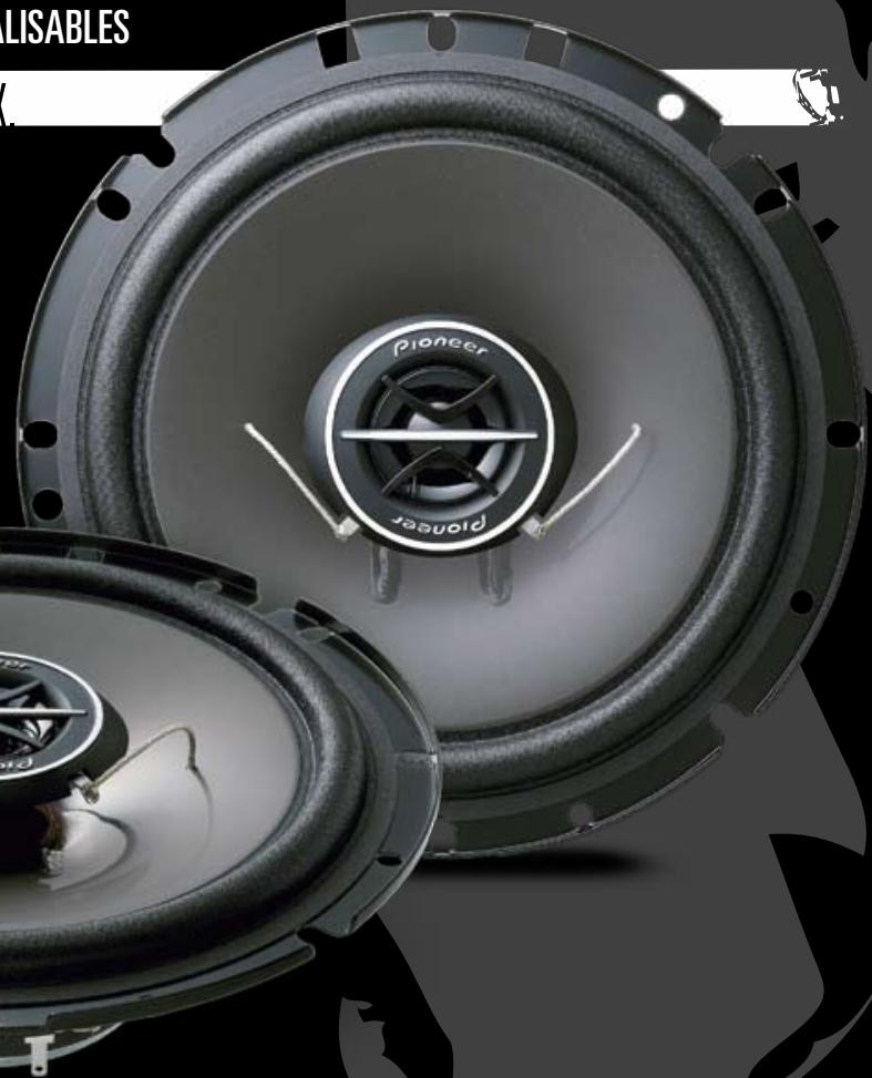 PIONEER TS-S101PRS - HAUT-PARLEURS COAXIAUX 2 VOIES PERSONNALISABLES - 2
