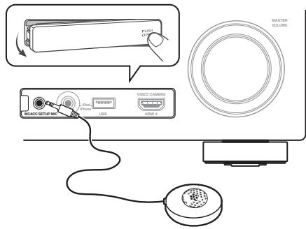 PIONEER VSX-LX52 - Raccordez le microphone à la prise MCACC SETUP MIC sur le panneau avant. - 1