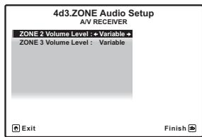 PIONEER VSX-LX52 - Sélectionnez 'ZONE Audio Setup' sur le menu Other Setup. - 2