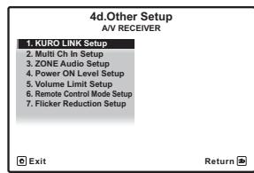 PIONEER VSX-LX52 - Configuration KURO LINK - 2