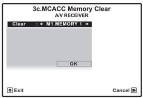 PIONEER VSX-LX52 - Sélectionnez 'MCACC Memory Clear' sur le menu de configuration Data Management. - 2