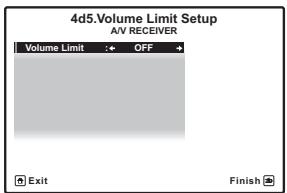 PIONEER VSX-LX52 - Sélectionnez 'Volume Limit Setup' sur le menu Other Setup. - 2
