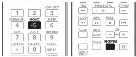 PIONEER VSX-LX52 - Sélection des préréglages MCACC - 1