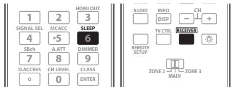PIONEER VSX-LX52 - Utilisation de la minuterie sommeil - 1