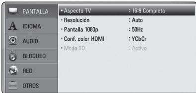 PIONEER BCS-313 - Ajuste de los values de configuración - 3