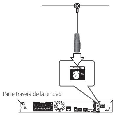 PIONEER BCS-313 - Conexión de la antenna - 1