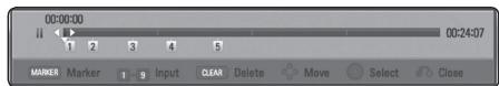 PIONEER BCS-313 - To delete a Marker - 1