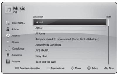 PIONEER BCS-313 - Disfrutar del iPod en la pantalla - 1