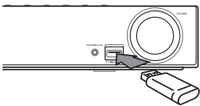 PIONEER BCS-313 - Inhoud van een USB-apparaat afspelen - 1