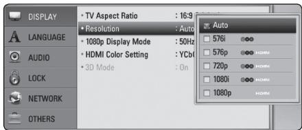 PIONEER BCS-313 - Resolution Setting - 1