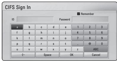 PIONEER BCS-313 - Entering a network user ID and the password - 1