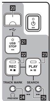 PIONEER DJM-350 - Enregistrement de la prestation (Section d'enregistrement USB) - 1