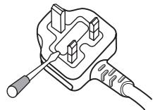 PIONEER DJM-350 - IMPORTANT: THE MOULDED PLUG - 1