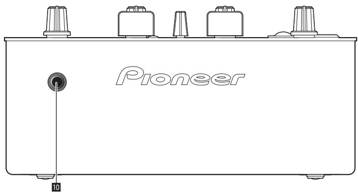 PIONEER DJM-350-W - Panel frontal - 1