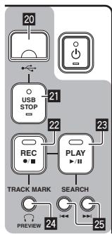 PIONEER DJM-350-W - Registrazione della performance (sezione registrazione USB) - 1