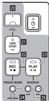 PIONEER DJM-350-W - Enregistrement de la prestation (Section d'enregistrement USB) - 1