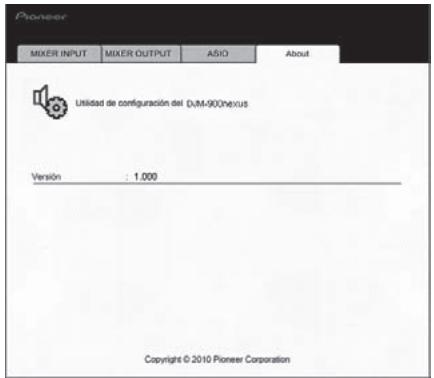 PIONEER DJM-900NXS - Verificacion de la version del software controlador - 1