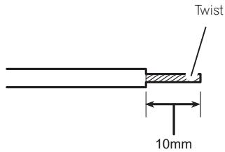 PIONEER GM-6500F - Connecting the speaker output terminals - 1