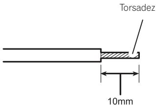 PIONEER GM-6500F - Connexion des bornes de sortie des haut-parleurs - 1