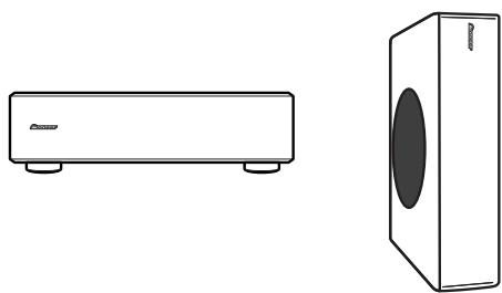PIONEER HTP-SLH600 - Instalación del altavoz de subgraves - 1