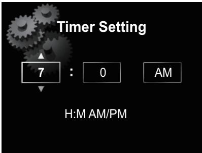 PIONEER X-SMC3-S - Utilice / / / o los botones numéricos paraaabstarelreloj y luego pulse ENTER. - 1