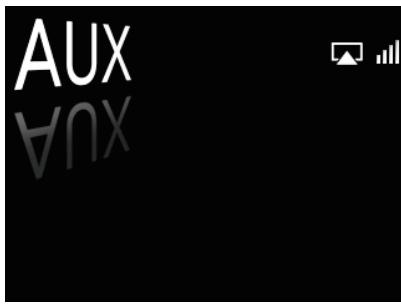 PIONEER X-SMC3-S - Press FUNCTION / to select AUX. - 1