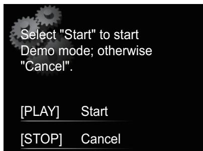 PIONEER X-SMC3-S - Para activar el Demo Mode emplee PLAY y para desactivarlo utilise STOP. - 1