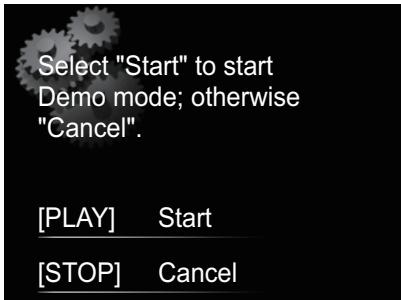 PIONEER X-SMC3-S - Use PLAY to activate Demo Mode or use STOP to deactivate Demo Mode. - 1