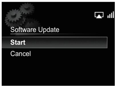 PIONEER X-SMC3-S - Select Option Setting Software Update Start, then press ENTER. - 1