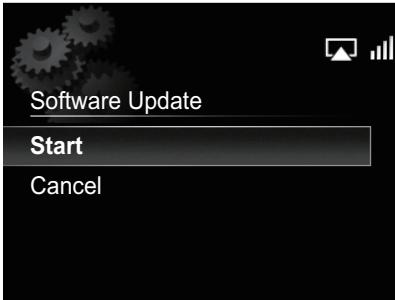 PIONEER X-SMC3-S - Sélectionnez Option Setting Software Update Start, puis appuyez sur ENTER. - 1