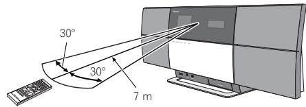 PIONEER X-SMC3-S - Using the remote control - 1