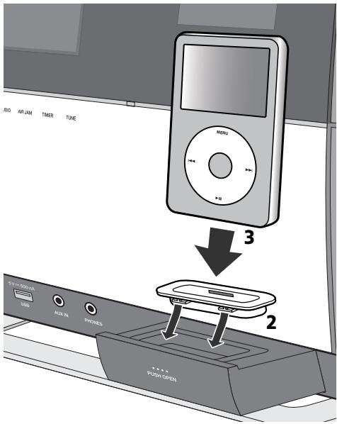 PIONEER X-SMC3-S - Connectez votre iPod/iPhone. - 1