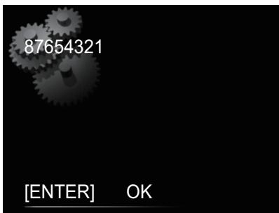 PIONEER X-SMC3-S - Confirmez le code PIN de cet apparéil, puis appuyez sur ENTER. - 1