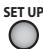 PIONEER PD-10-S - Appuyez sur le bouton SET UP. - 1