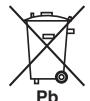 PIONEER VSX322 - Information à destination des utilisateurs sur la collecte et l'élimination des équipements et batteries usages - 3