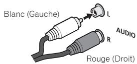 PIONEER VSX322 - Cables audio analogiques - 1