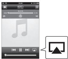 PIONEER XW-SMA3-W - Utilisation d'AirPlay depuis un iPod/iPhone/iPad - 1
