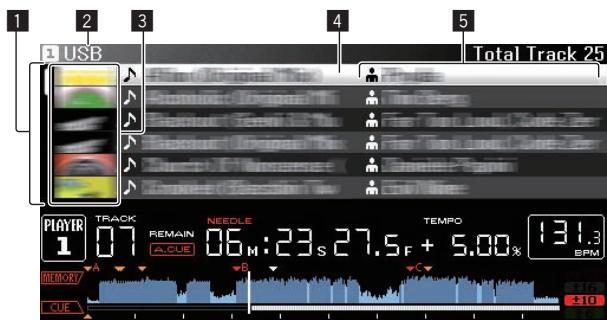 PIONEER CDJ-2000NXS - Édition de listes de balises - 1