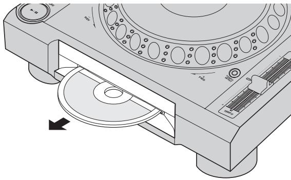 PIONEER CDJ-2000NXS - Éjection d'un disque - 1