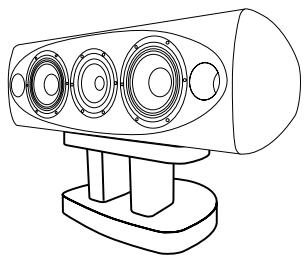 PIONEER CP-7EX - Installation des socles d'enceinte - 1