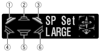 PIONEER DEQ-P7000 - Bedieren van het audiodetailsmenu - 1