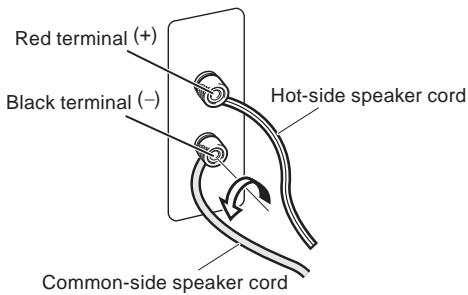 PIONEER S-31B-LR-QL - Connecting the cables - 1