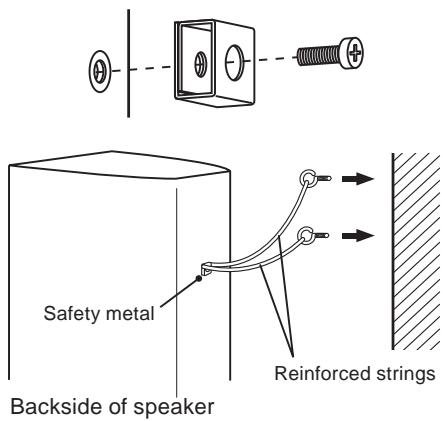 PIONEER S-31B-LR-QL - Mounting the Safety metal for Fall-Prevention - 1