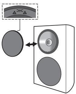 PIONEER S-31B-LR-QL - Anbringen und Entfernen der Frontverkleidung - 1
